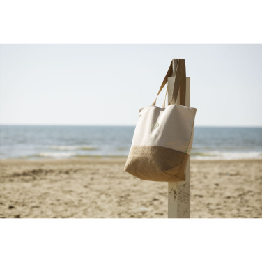 Logotrade business gift image of: Cancun Beachbag Organic Cotton (320 g/m²)