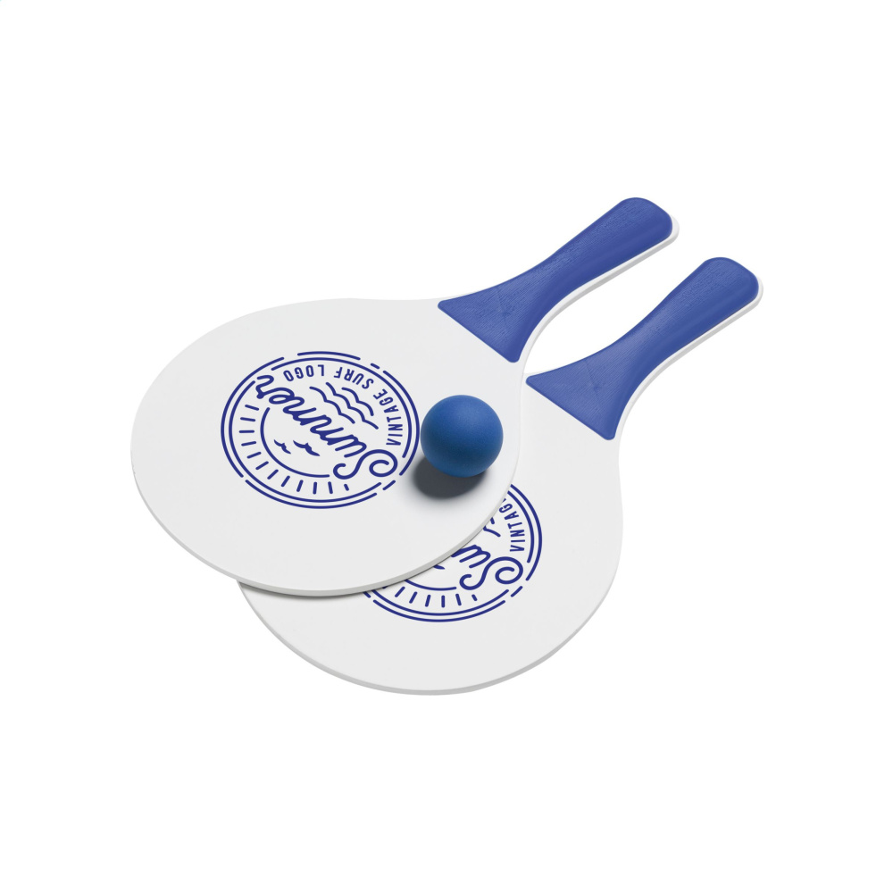 Logo trade promotional merchandise image of: BeachTennis Small Size beach game