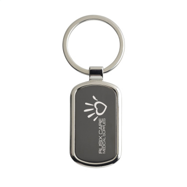 Logotrade promotional giveaway image of: KeyTag Rectangular keyring