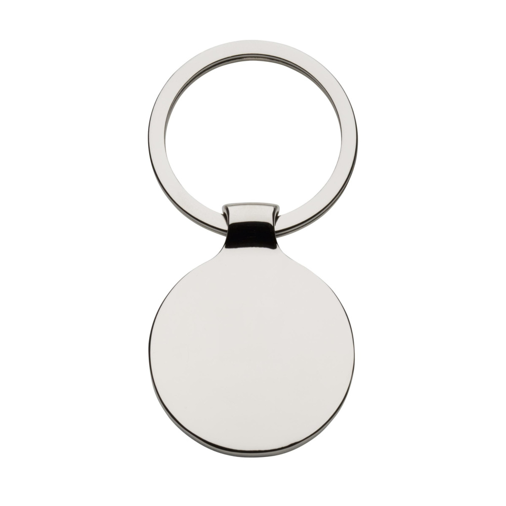 Logo trade promotional giveaways picture of: KeyTag Circle keyring