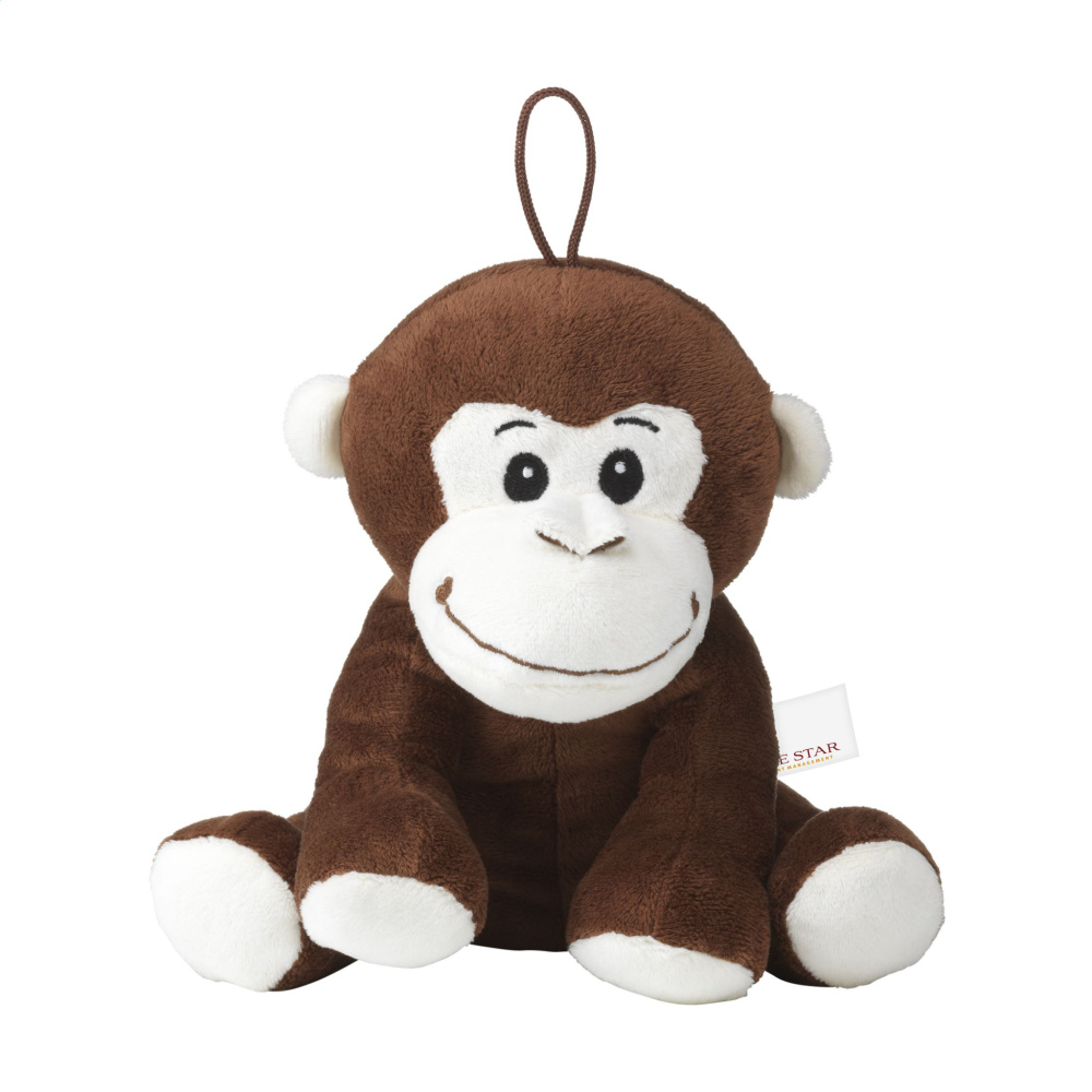 Logotrade promotional gift image of: Moki plush ape cuddle toy