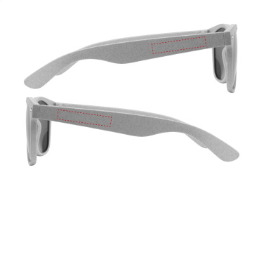 Logotrade promotional merchandise picture of: Malibu Eco Wheatstraw sunglasses