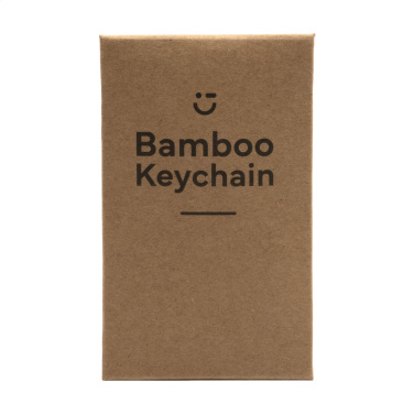 Logotrade promotional gift picture of: Casa bamboo keyring