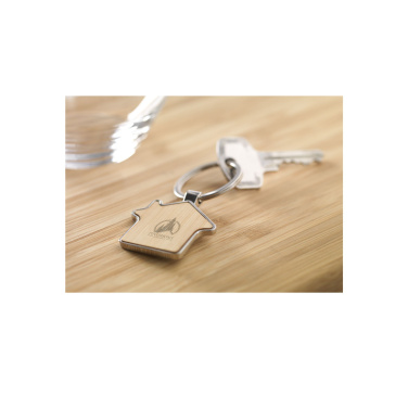 Logo trade promotional giveaway photo of: Casa bamboo keyring