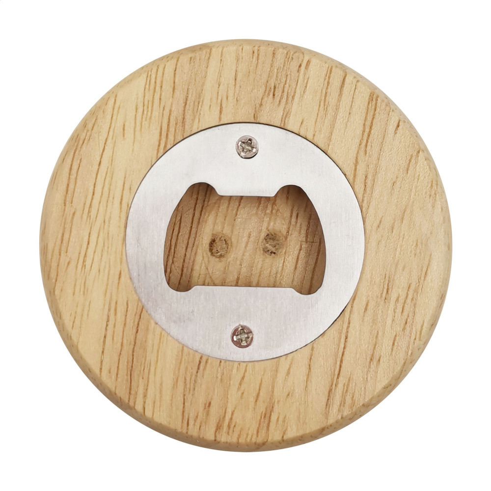 Logo trade promotional giveaway photo of: Rondo circular bottle opener