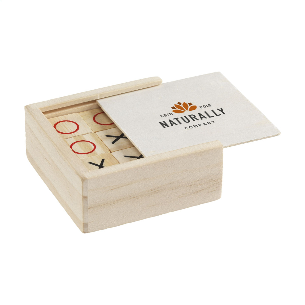 Logotrade business gifts photo of: Tic Tac Toe Game Bamboo