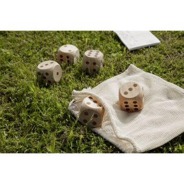 Logo trade promotional gifts image of: Outdoor Dice Game