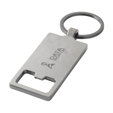 Logo trade corporate gift photo of: Sammy bottle opener / keyring