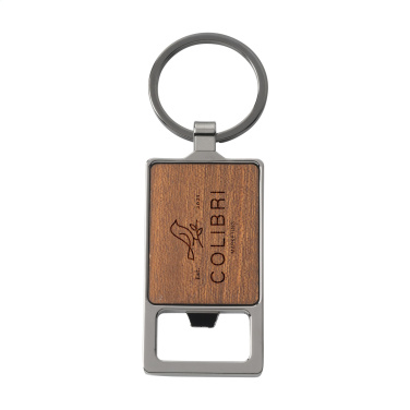 Logo trade promotional gift photo of: Sammy bottle opener / keyring