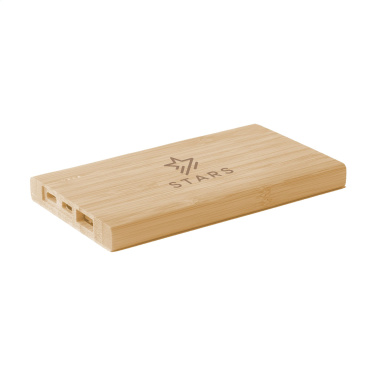 Logotrade promotional items photo of: Bamboo 4000 Powerbank external charger
