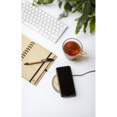 Logotrade promotional products photo of: Lidos Stone ECO 10W Wireless Charger