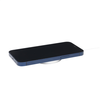 Logo trade promotional merchandise photo of: Force MagSafe 10W Recycled Wireless Charger