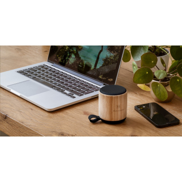 Logotrade advertising product picture of: Timor Bamboo Wireless Speaker