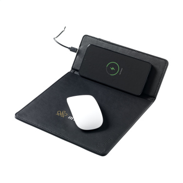 Logotrade advertising product image of: RCS Recycled Wireless Charging Mousepad