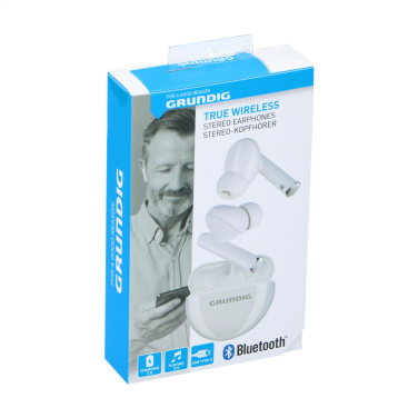 Logo trade promotional products image of: Grundig True Wireless Stereo Earbuds