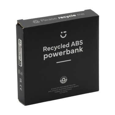 Logotrade promotional merchandise image of: Compact 5000 RCS Recycled ABS Powerbank