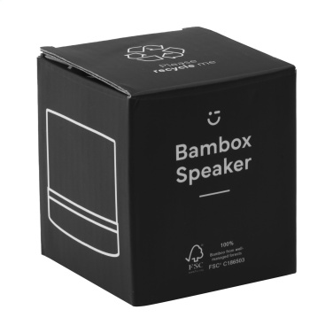 Logo trade promotional gifts picture of: Bambox Bamboo Speaker