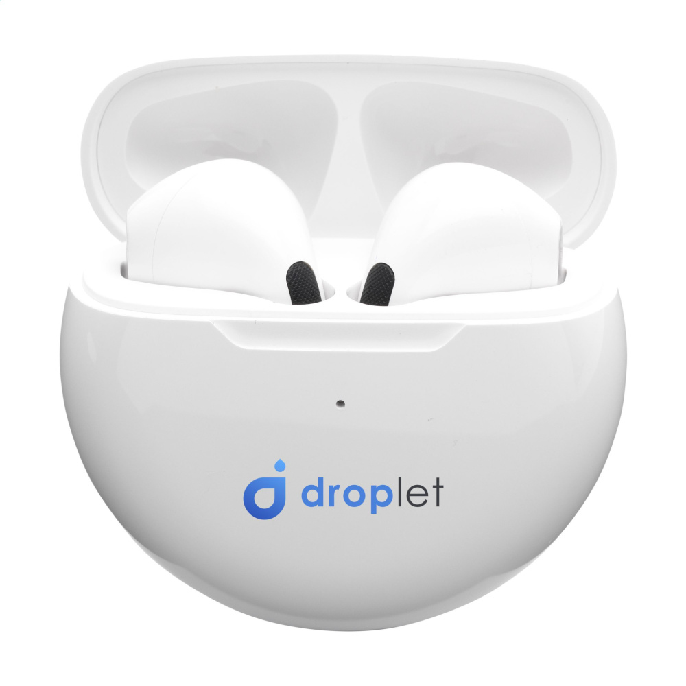 Logotrade promotional products photo of: Calypso RCS Recycled Wireless Earbuds