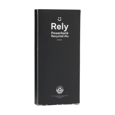 Logo trade promotional items image of: Rely Powerbank 10000 RCS Recycled Alu