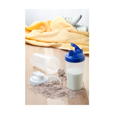 Logo trade corporate gifts image of: Shaker Protein 600 ml drinking cup
