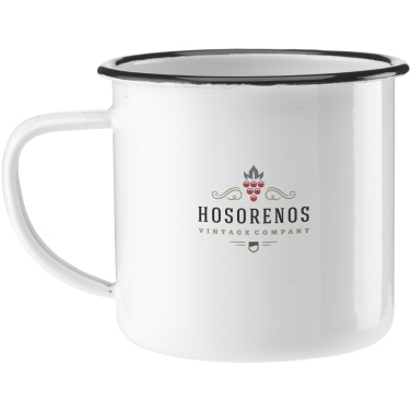 Logo trade promotional products picture of: Retro Enamel Mug 350 ml