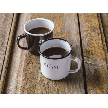 Logotrade promotional item picture of: Retro Enamel Mug 350 ml