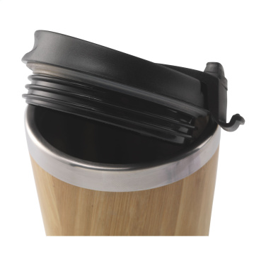 Logotrade promotional giveaway picture of: Tokyo 450 ml bamboo thermo cup