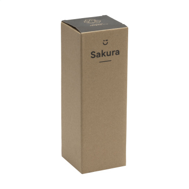 Logotrade promotional giveaway image of: Sakura 360 ml bamboo thermo bottle/thermo cup
