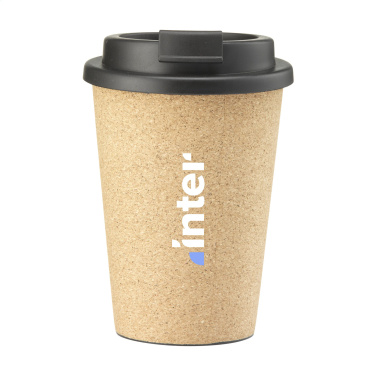 Logo trade advertising product photo of: Attea Cork 350 ml coffee cup