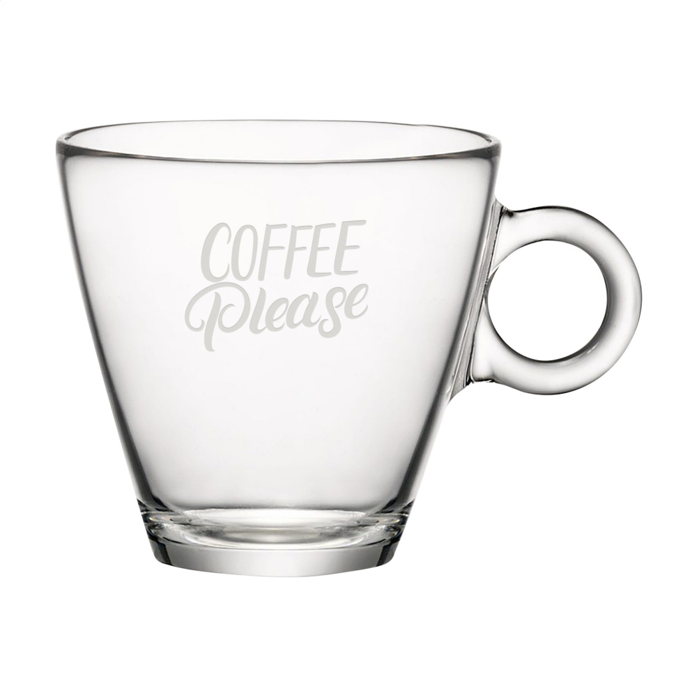 Logo trade advertising product photo of: Lugano Espresso Glass 100 ml
