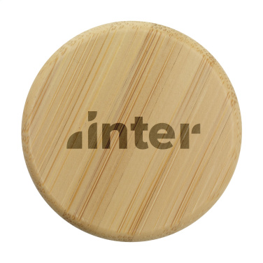 Logo trade promotional items picture of: Frosty Glass Bottle 550 ml drinking bottle