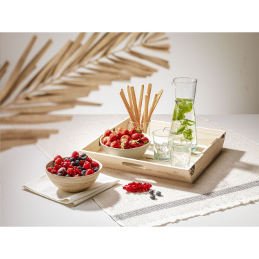 Logo trade promotional gifts picture of: Zuja Recycled Water Glass 200 ml