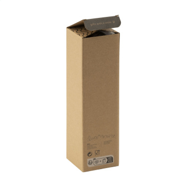 Logotrade promotional giveaway image of: ThermoColour RCS Recycled Steel 500 ml thermo bottle