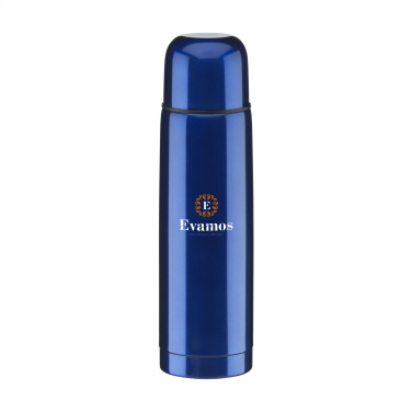 Logo trade advertising products picture of: ThermoColour RCS Recycled Steel 500 ml thermo bottle