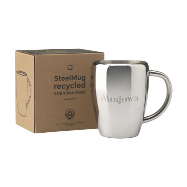 Logo trade promotional gift photo of: SteelMug RCS Recycled Steel 220 ml