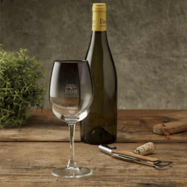Logotrade promotional merchandise picture of: Smokey Wine Glass 360 ml