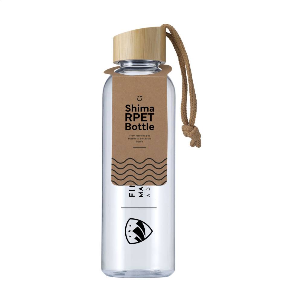 Logo trade business gift photo of: Shima GRS RPET Bottle 680 ml water bottle