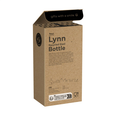 Logo trade corporate gifts picture of: Lynn RCS Recycled Steel Bottle 500 ml