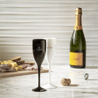 Logo trade promotional giveaway photo of: Lunaire Reusable Champagne Glass 150 ml
