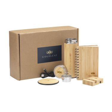 Logo trade promotional items image of: Merch Set Bamboo Boost