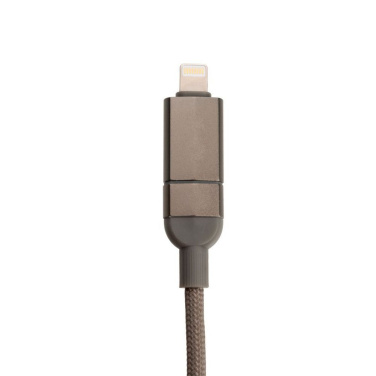 Logo trade promotional merchandise picture of: Charging cable with data transfer DONNES Pierre Cardin