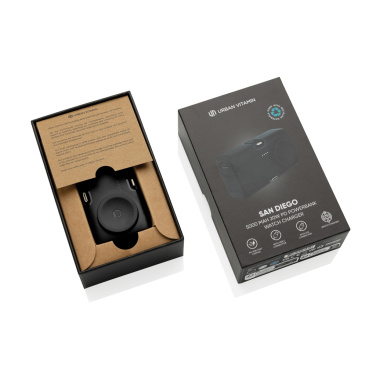 Logo trade promotional giveaways picture of: Urban Vitamin San Diego RCS rplastic 20W PD powerbank