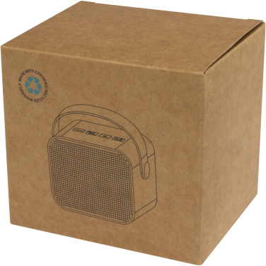 Logo trade promotional items image of: Diya 3W wireless recycled plastic speaker