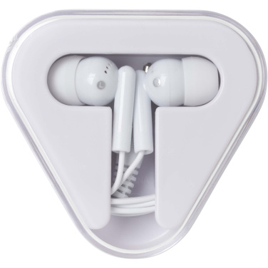 Logo trade promotional item photo of: Rebel earbuds with recycled plastic storage box