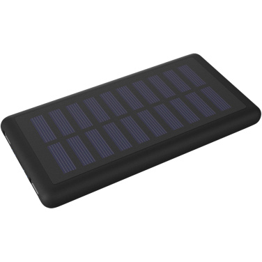 Logo trade promotional gifts image of: SCX.design P30 8000 mAh light-up solar power bank