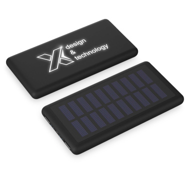 Logotrade corporate gifts photo of: SCX.design P30 8000 mAh light-up solar power bank