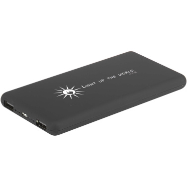 Logotrade promotional gifts photo of: SCX.design P30 8000 mAh light-up solar power bank