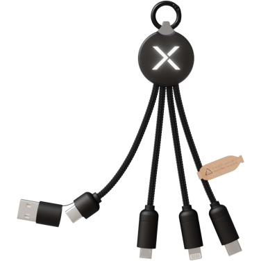 Logotrade promotional giveaways photo of: SCX.design C14 15W 5-in-1 charging cable