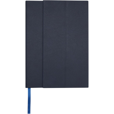 Logo trade promotional merchandise photo of: Alejandra A5 recycled plastic hard cover notebook
