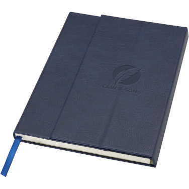 Logotrade promotional merchandise picture of: Alejandra A5 recycled plastic hard cover notebook
